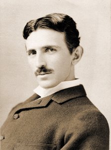 Ritratto di Nikola Tesla, 1890